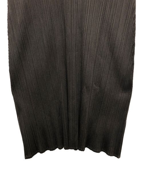 PLEATS PLEASE（プリーツプリーズ）PLEATS PLEASE (プリーツプリーズ) ノースリーブミニワンピース ブラック サイズ:3の古着・服飾アイテム