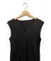 PLEATS PLEASE (プリーツプリーズ) ノースリーブミニワンピース ブラック サイズ:3：9000円