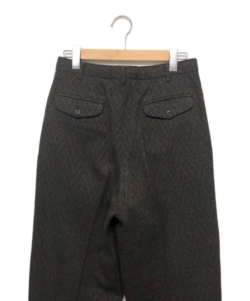 Y's for men（ワイズフォーメン）Y'S for men (ワイズフォーメン) ウールパンツ ブラウン サイズ:Mの古着・服飾アイテム