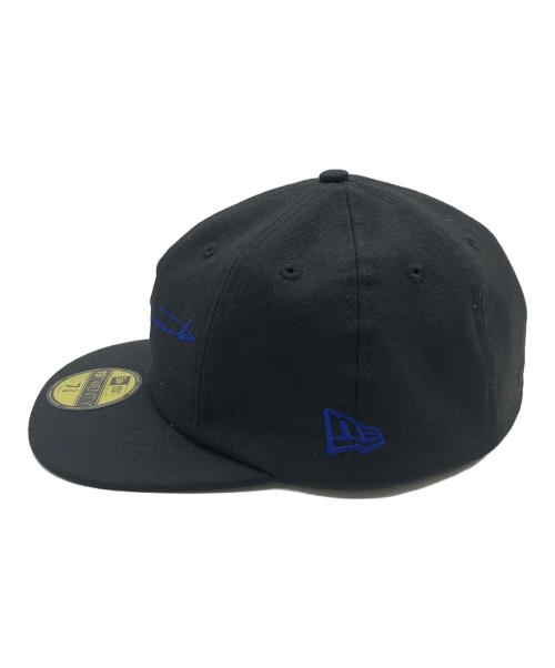 New Era（ニューエラ）New Era (ニューエラ) YOHJI YAMAMOTO (ヨウジヤマモト) キャップ ブラック×ブルー サイズ:58.7㎝の古着・服飾アイテム