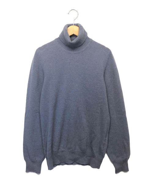 FEDELI（フェデーリ）FEDELI (フェデーリ) タートルネックニット ブルー サイズ:44の古着・服飾アイテム