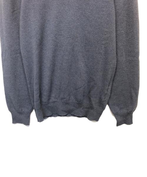 FEDELI（フェデーリ）FEDELI (フェデーリ) タートルネックニット ブルー サイズ:44の古着・服飾アイテム