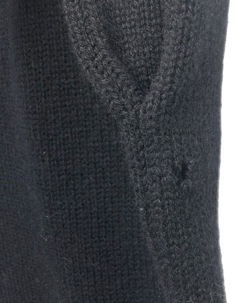 Yohji Yamamoto pour homme（ヨウジヤマモト プールオム）Yohji Yamamoto pour homme (ヨウジヤマモト プールオム) ニットパンツ ブラック サイズ:3の古着・服飾アイテム