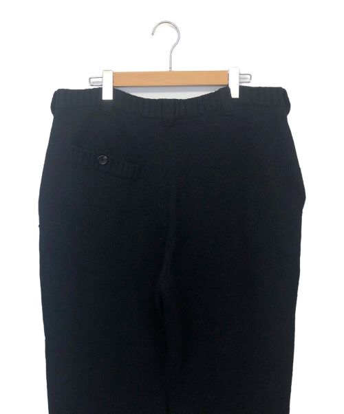 Yohji Yamamoto pour homme（ヨウジヤマモト プールオム）Yohji Yamamoto pour homme (ヨウジヤマモト プールオム) ニットパンツ ブラック サイズ:3の古着・服飾アイテム