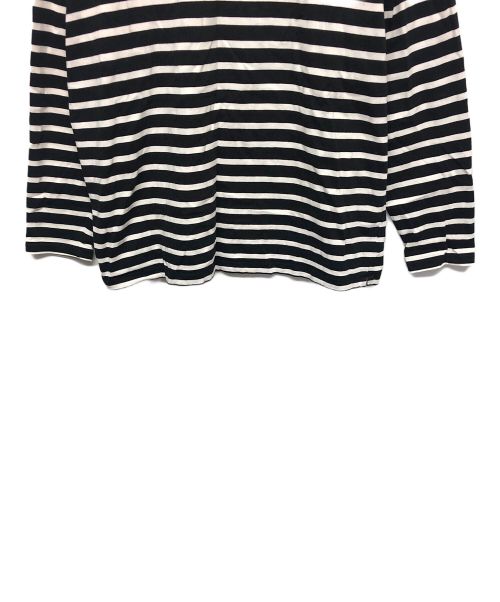 AUBERGE（オーベルジュ）AUBERGE (オーベルジュ) カットソー ブラック×ホワイト サイズ:44の古着・服飾アイテム