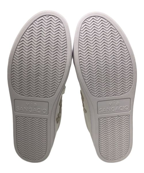 Sangacio（サンガッチョ）SANGACIO (サンガッチョ) スニーカー ホワイト サイズ:28cm 未使用品の古着・服飾アイテム