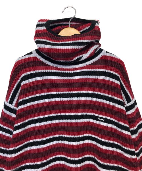 SUPREME（シュプリーム）Supreme (シュプリーム) ニットパーカー レッド サイズ:XLの古着・服飾アイテム