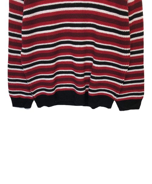 SUPREME（シュプリーム）Supreme (シュプリーム) ニットパーカー レッド サイズ:XLの古着・服飾アイテム