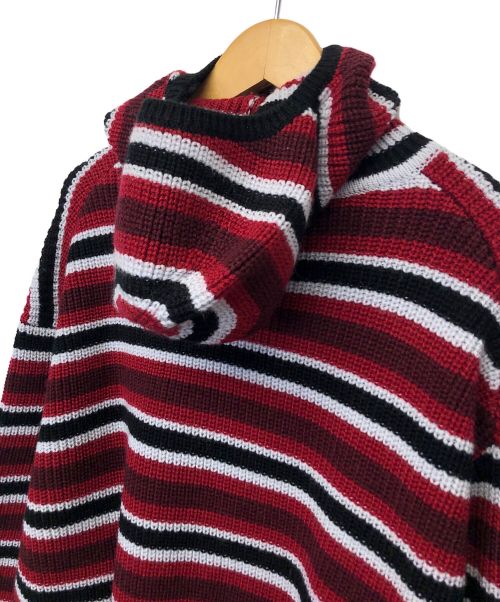 SUPREME（シュプリーム）Supreme (シュプリーム) ニットパーカー レッド サイズ:XLの古着・服飾アイテム