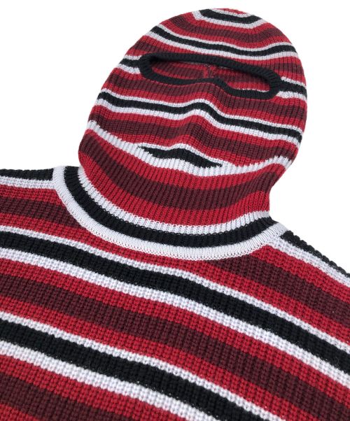 SUPREME（シュプリーム）Supreme (シュプリーム) ニットパーカー レッド サイズ:XLの古着・服飾アイテム