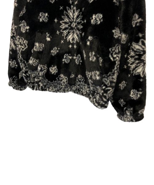 SUPREME（シュプリーム）Supreme (シュプリーム) Bandana Faux Fur Bomber Jacket ブラック サイズ:Sの古着・服飾アイテム