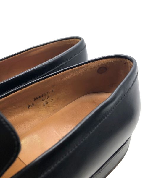 J.M.WESTON（ジェイエムウエストン）J.M.WESTON (ジェイエムウエストン) コインローファー ブラック サイズ:5 1/2Dの古着・服飾アイテム