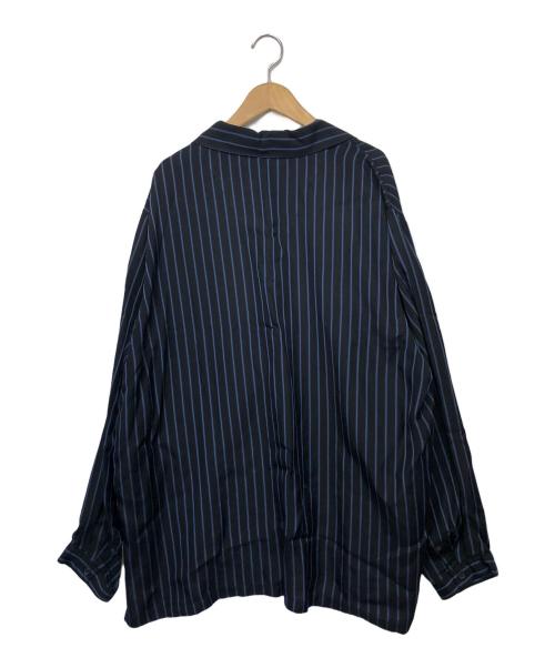 Product Twelve（プロダクトトゥエルブ）PRODUCT TWELVE (プロダクトトゥエルブ) 長袖シャツ ブルー×ネイビー サイズ:３の古着・服飾アイテム