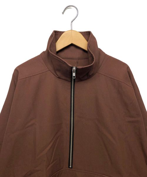 Cale（カル）Cale (カル) ハーフジップジャケット ブラウン サイズ:4の古着・服飾アイテム