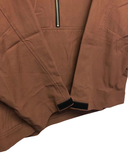 Cale（カル）Cale (カル) ハーフジップジャケット ブラウン サイズ:4の古着・服飾アイテム