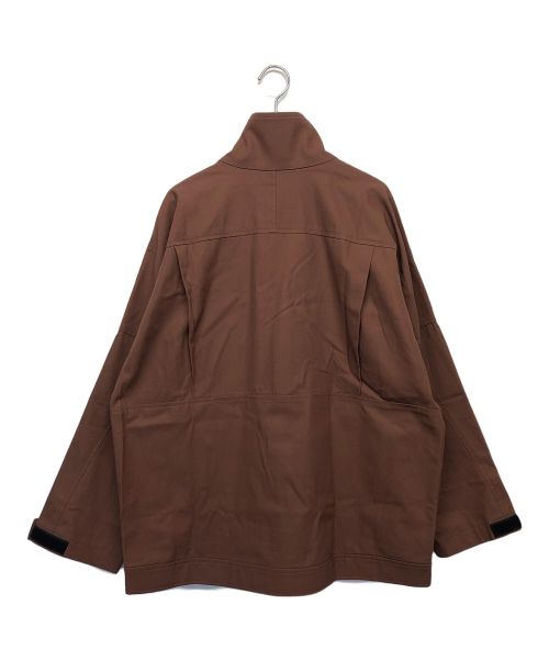 Cale（カル）Cale (カル) ハーフジップジャケット ブラウン サイズ:4の古着・服飾アイテム