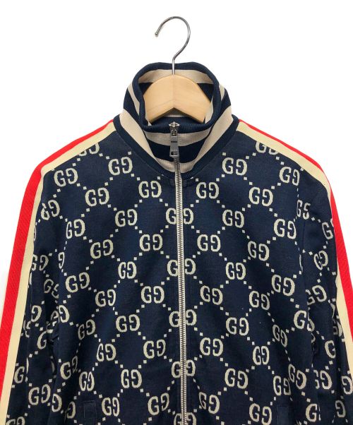 GUCCI（グッチ）GUCCI (グッチ) ジャージ ネイビー サイズ:XSの古着・服飾アイテム
