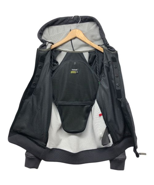 RSタイチ（アールエスタイチ）RSタイチ (アールエスタイチ) Kawasaki (カワサキ) フーディージャケット グレー サイズ:Mの古着・服飾アイテム