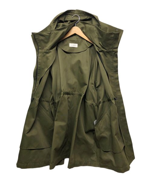 HERITANOVUM（ヘリテノーム）HERITANOVUM (ヘリテノーム) フーデッドコート オリーブ サイズ:FREE 未使用品の古着・服飾アイテム