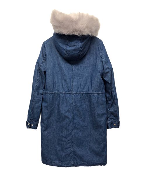 EmiriaWiz（エミリアウィズ）EmiriaWiz (エミリアウィズ) コート グレー×インディゴ サイズ:Mの古着・服飾アイテム