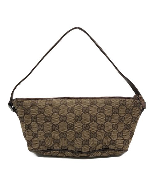 GUCCI（グッチ）GUCCI (グッチ) ポーチ ベージュの古着・服飾アイテム