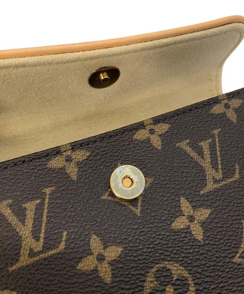 LOUIS VUITTON（ルイ ヴィトン）LOUIS VUITTON (ルイ ヴィトン) モノグラム　ポシェットフロランティーヌ ブラウンの古着・服飾アイテム
