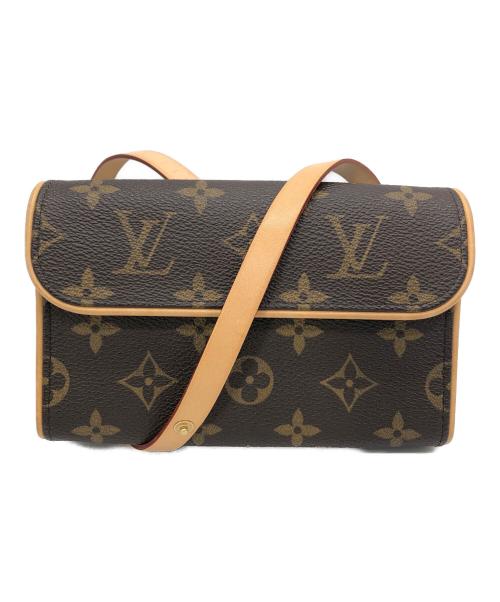 LOUIS VUITTON（ルイ ヴィトン）LOUIS VUITTON (ルイ ヴィトン) モノグラム　ポシェットフロランティーヌ ブラウンの古着・服飾アイテム