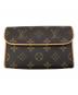 LOUIS VUITTON (ルイ ヴィトン) モノグラム　ポシェットフロランティーヌ ブラウン：50000円