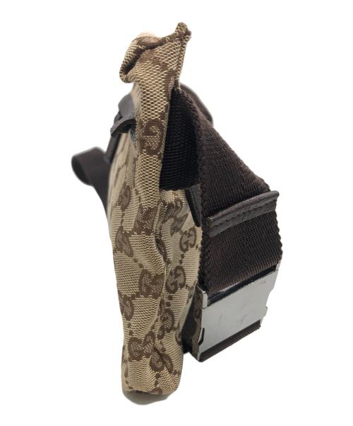 GUCCI（グッチ）GUCCI (グッチ) ショルダーバッグ ブラウン×ベージュの古着・服飾アイテム