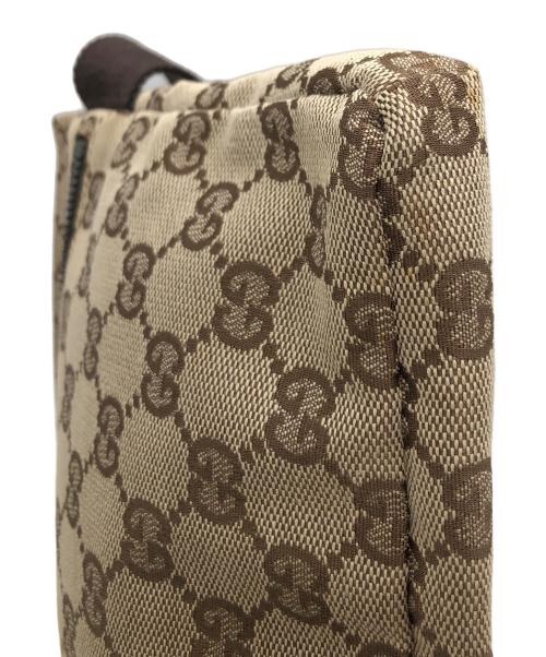 GUCCI（グッチ）GUCCI (グッチ) ショルダーバッグ ブラウン×ベージュの古着・服飾アイテム