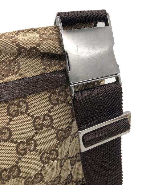 GUCCI（グッチ）GUCCI (グッチ) ショルダーバッグ ブラウン×ベージュの古着・服飾アイテム