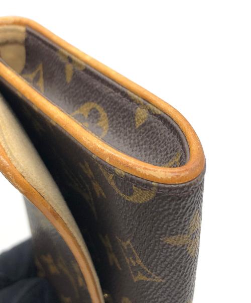 LOUIS VUITTON（ルイ ヴィトン）LOUIS VUITTON (ルイ ヴィトン) モノグラム　ポシェットツインGM ブラウンの古着・服飾アイテム