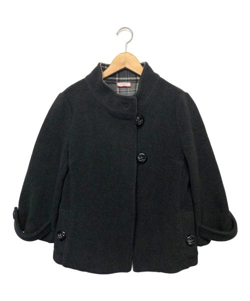 MAX&Co.（マックスアンドコー）MAX&Co. (マックスアンドコー) ショートコート グレー サイズ:USA06の古着・服飾アイテム