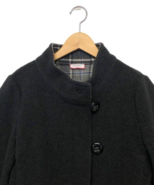MAX&Co.（マックスアンドコー）MAX&Co. (マックスアンドコー) ショートコート グレー サイズ:USA06の古着・服飾アイテム