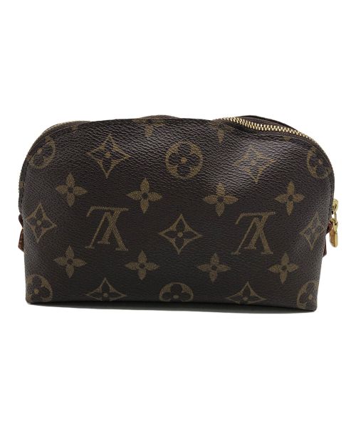 LOUIS VUITTON（ルイ ヴィトン）LOUIS VUITTON (ルイ ヴィトン) ポシェット コスメティック PM　モノグラム ブラウンの古着・服飾アイテム