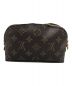 LOUIS VUITTON (ルイ ヴィトン) ポシェット コスメティック PM　モノグラム ブラウン：40000円
