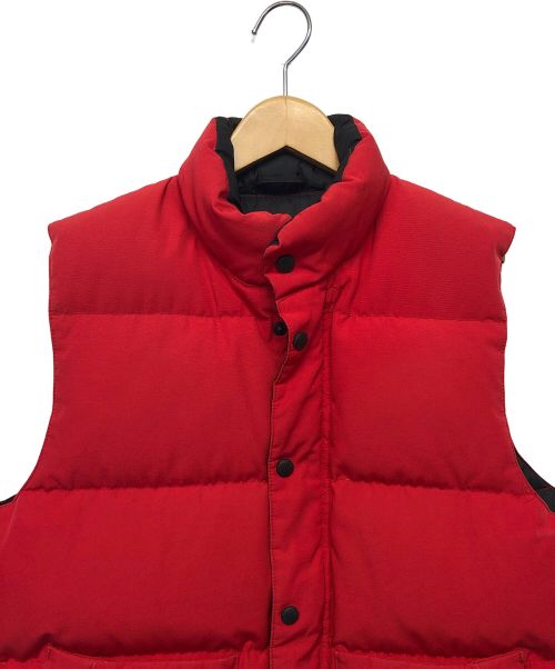CANADA GOOSE（カナダグース）CANADA GOOSE (カナダグース) ダウンベスト レッド サイズ:Sの古着・服飾アイテム