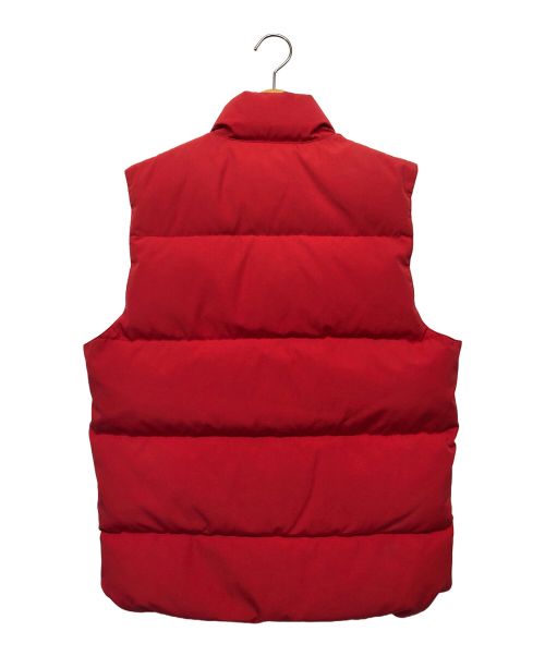 CANADA GOOSE（カナダグース）CANADA GOOSE (カナダグース) ダウンベスト レッド サイズ:Sの古着・服飾アイテム