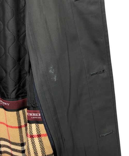 BURBERRY LONDON（バーバリーロンドン）BURBERRY LONDON (バーバリーロンドン) ライナー付ステンカラーコート グレー サイズ:165の古着・服飾アイテム