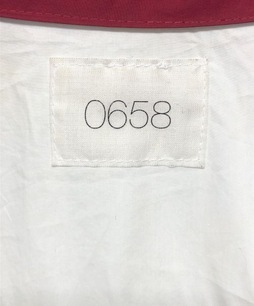 0658（0658）0658 (0658) ジップジャケット バーガンディー サイズ:FREEの古着・服飾アイテム