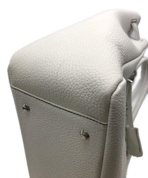 傳濱野（デンハマノ）傳濱野 (デンハマノ) トートバッグ ホワイトの古着・服飾アイテム