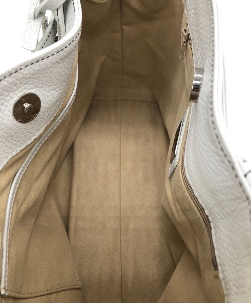 傳濱野（デンハマノ）傳濱野 (デンハマノ) トートバッグ ホワイトの古着・服飾アイテム