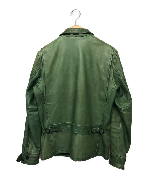 Schott（ショット）Schott (ショット) レザージャケット グリーン サイズ:Sの古着・服飾アイテム