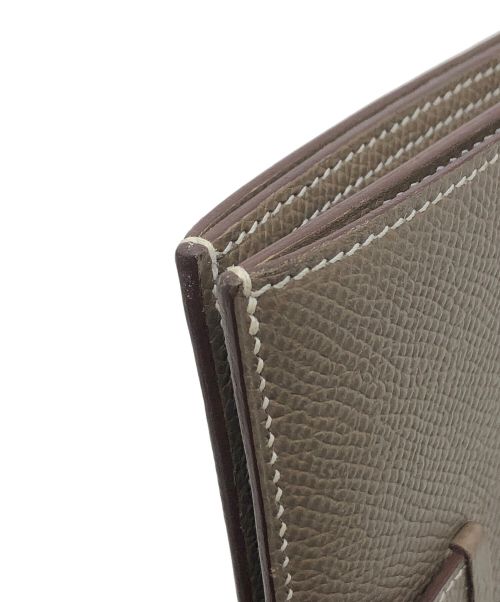 HERMES（エルメス）HERMES (エルメス) ベアンコンパクト ベージュの古着・服飾アイテム