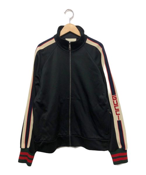 GUCCI（グッチ）GUCCI (グッチ) サイドラインテクニカルジャージ ブラック サイズ:XSの古着・服飾アイテム