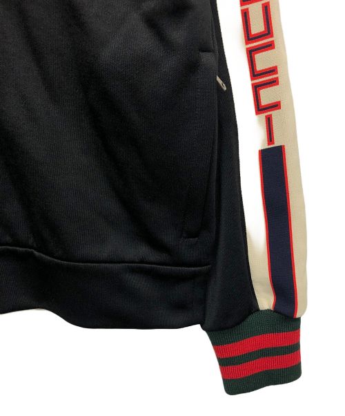 GUCCI（グッチ）GUCCI (グッチ) サイドラインテクニカルジャージ ブラック サイズ:XSの古着・服飾アイテム