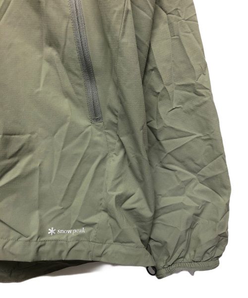 Snow peak（スノーピーク）snow peak (スノーピーク) Stretch Packable Jacket カーキ サイズ:Lの古着・服飾アイテム