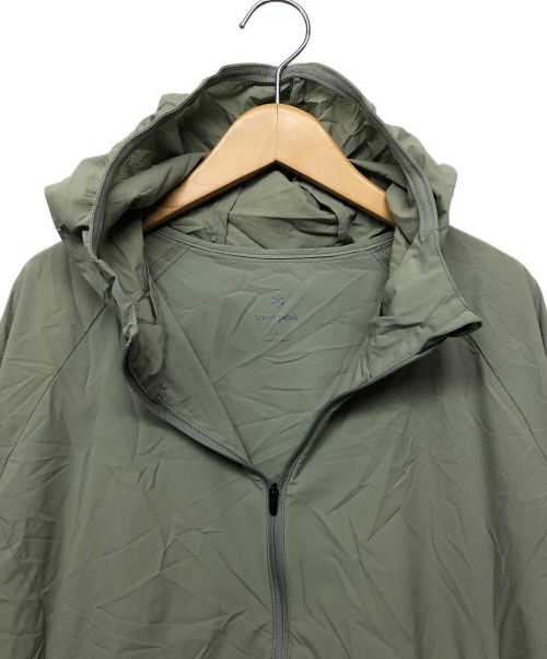 Snow peak（スノーピーク）snow peak (スノーピーク) Stretch Packable Jacket カーキ サイズ:Lの古着・服飾アイテム