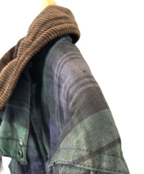 POLO RALPH LAUREN（ポロ・ラルフローレン）POLO RALPH LAUREN (ポロ・ラルフローレン) ジップジャケット ネイビー×グリーン サイズ:Mの古着・服飾アイテム