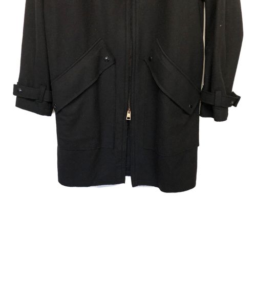 PALTO（パルト）Palto (パルト) メルトンコート ブラック サイズ:46の古着・服飾アイテム